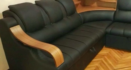 Перетяжка кожаного дивана. Алатырь